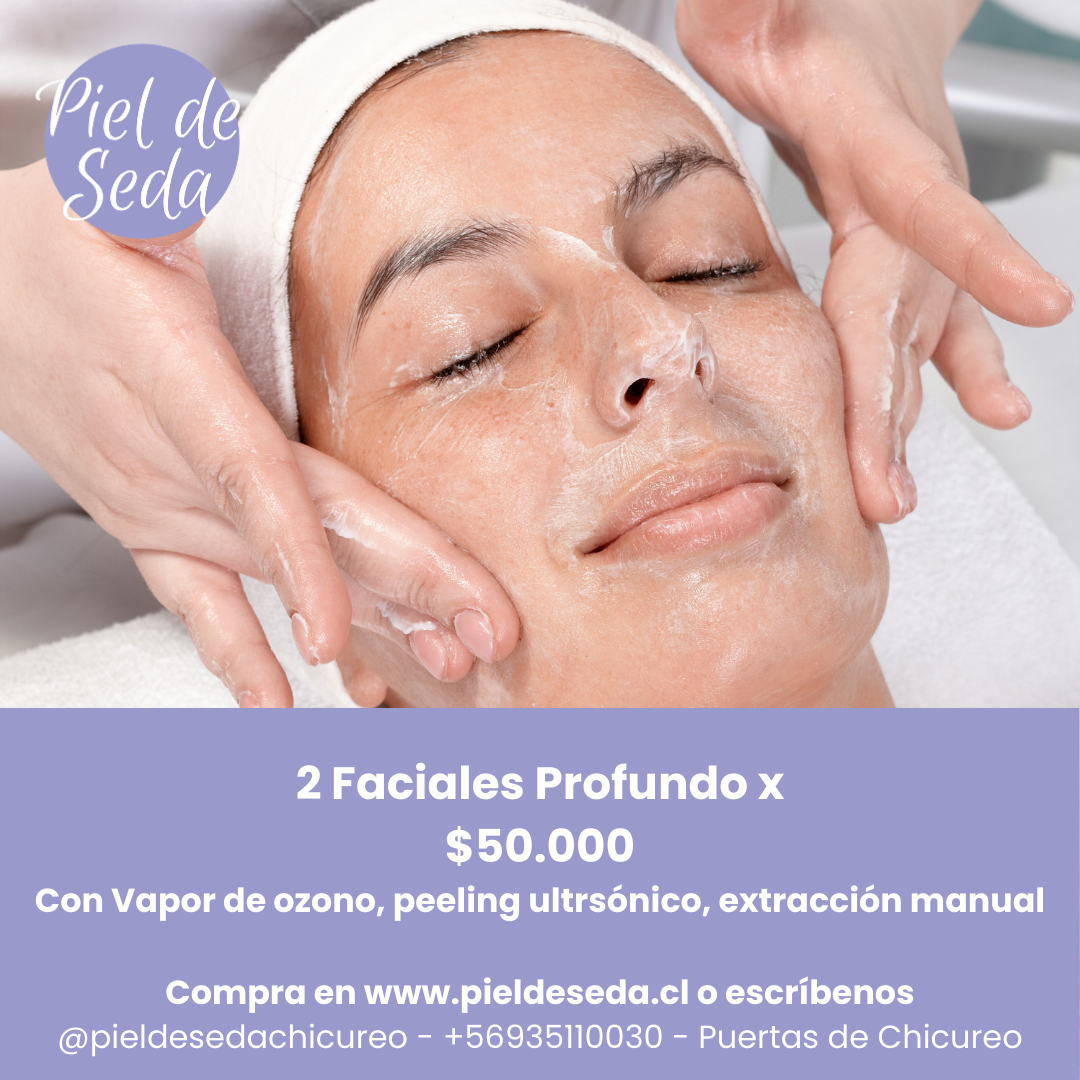 2 Limpiezas Faciales Profundas