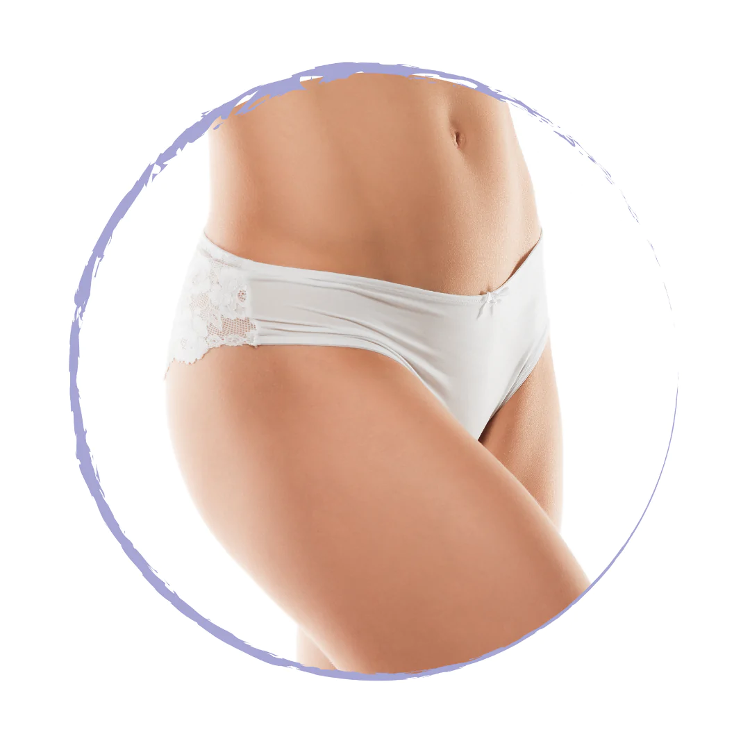 Pack 4 sesiones de Rebaje total + Intergluteo